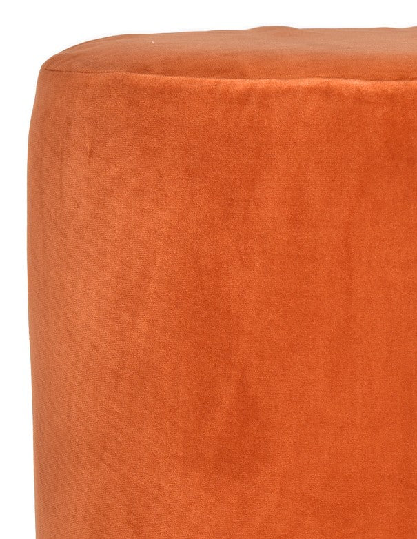 POUF ELIZABETH TONDO TERRACOTTA