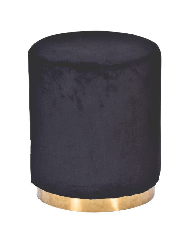 POUF ELIZABETH TONDO NERO