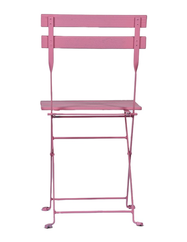 SEDIA CLICKY PIEGHEVOLE ROSA