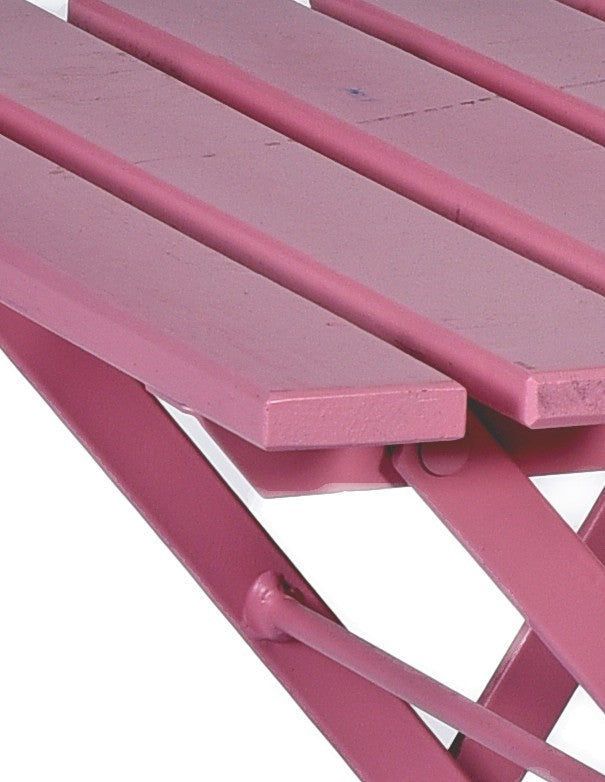 SEDIA CLICKY PIEGHEVOLE ROSA