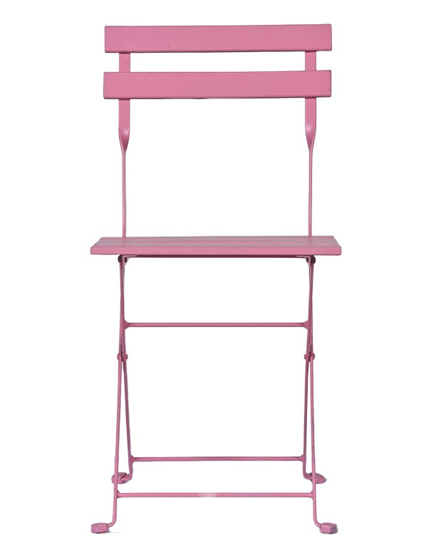 SEDIA CLICKY PIEGHEVOLE ROSA