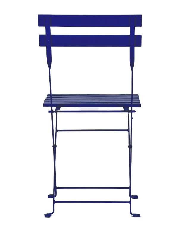SEDIA CLICKY PIEGHEVOLE BLU