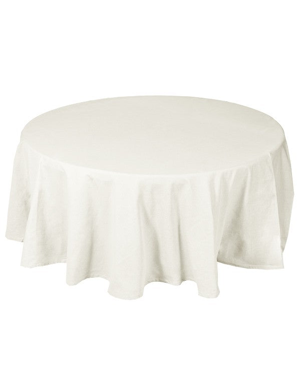 TOVAGLIA TONDA LINO OFF WHITE