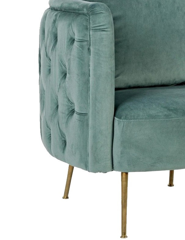 POLTRONA NUVOLA IN VELLUTO TIFFANY