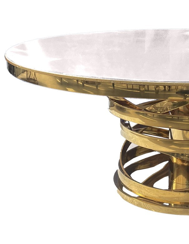 TAVOLO VORTICE TOP SPECCHIATO