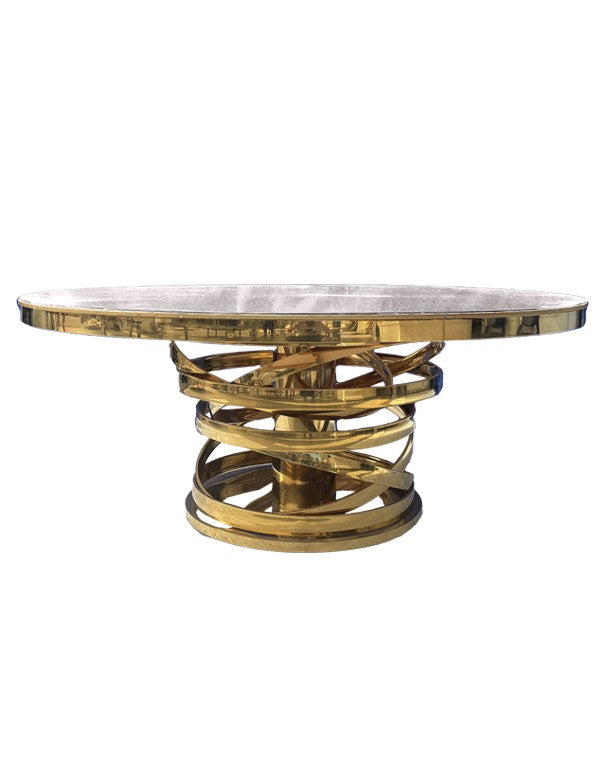 TAVOLO VORTICE TOP SPECCHIATO
