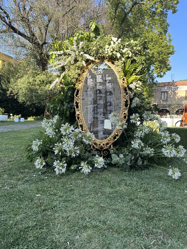 SPECCHIO FIGURA INTERA ORO