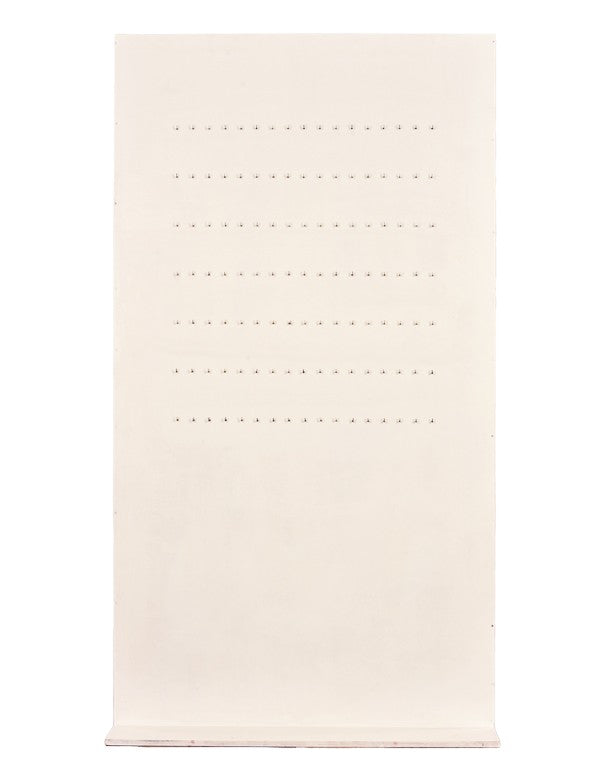TABLEAU SCATOLATO CON GANCI BIANCO