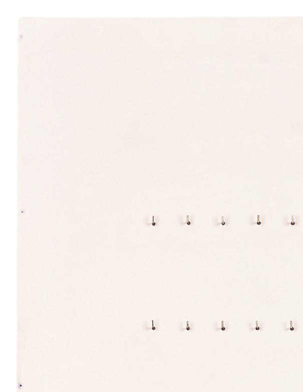 TABLEAU SCATOLATO CON GANCI BIANCO