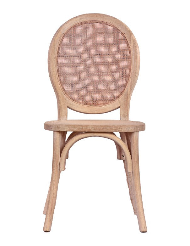SEDIA REGINA NATURALE