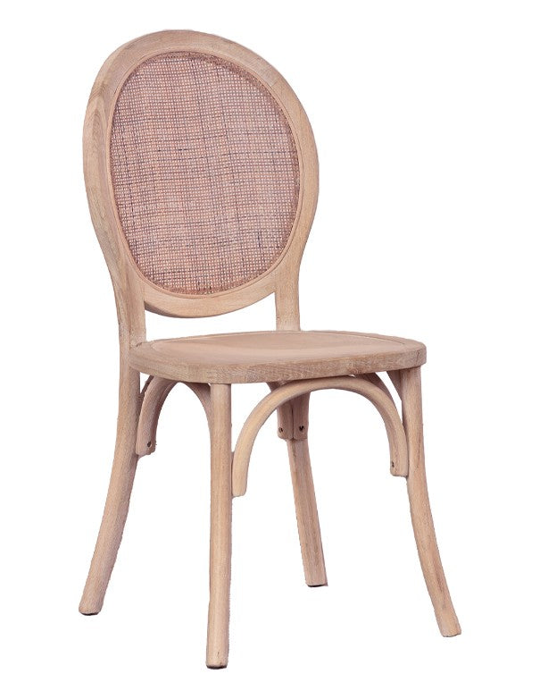 SEDIA REGINA NATURALE