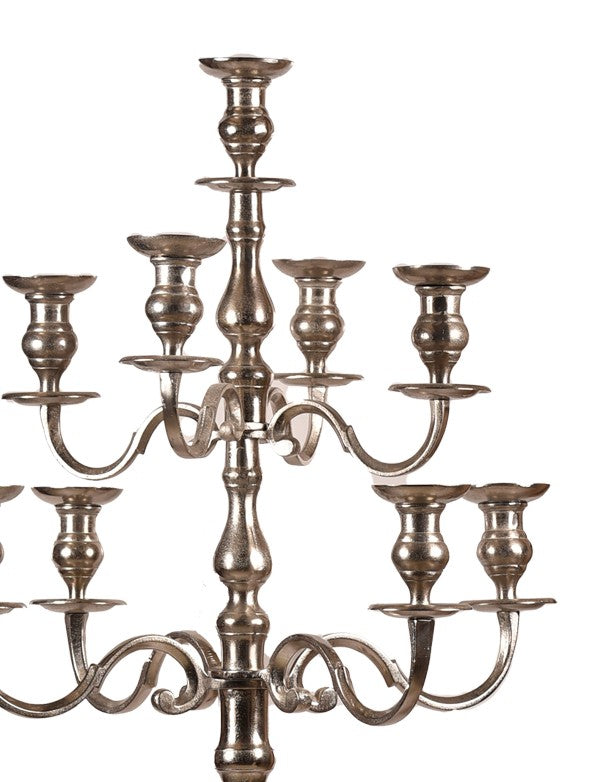 CANDELABRO DA TERRA SILVER