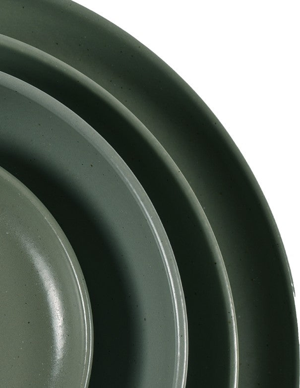 PIATTI LINEA STONE VERDE OLIVA