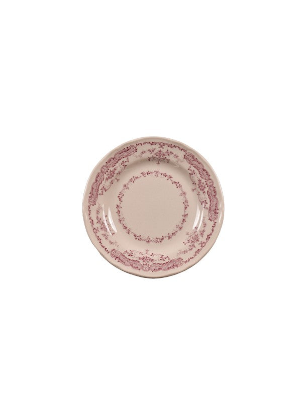 SOTTOPIATTO E PIATTINO PANE LINEA ROSE ROSA