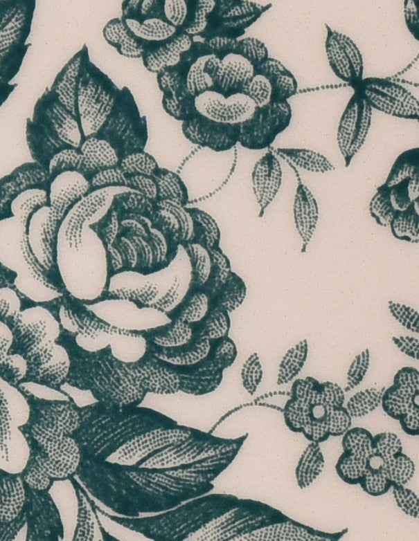 SOTTOPIATTO E PIATTINO PANE LINEA ROSE TURCHESE