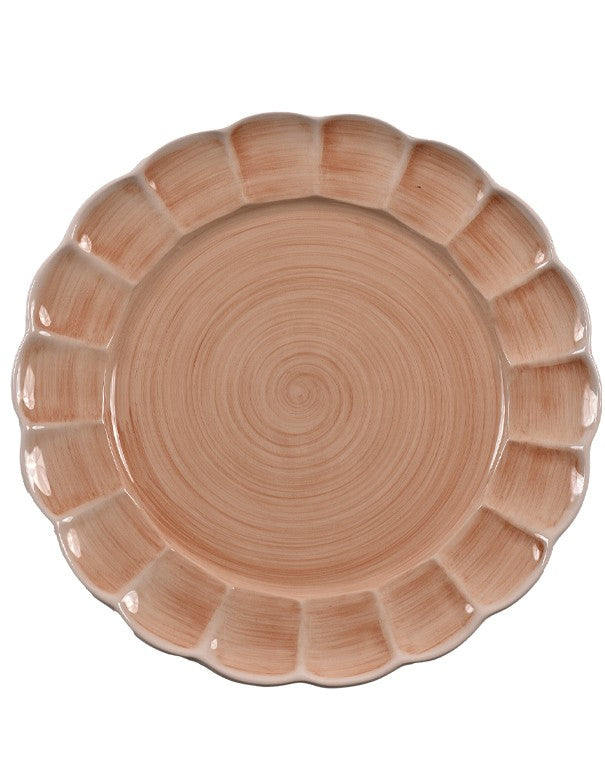 SOTTOPIATTO E PIATTINO PANE FIORE PESCA
