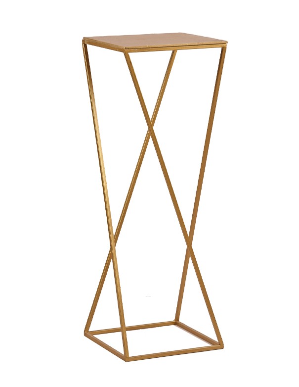 ALZATINE PARALLELEPIPEDO GOLD