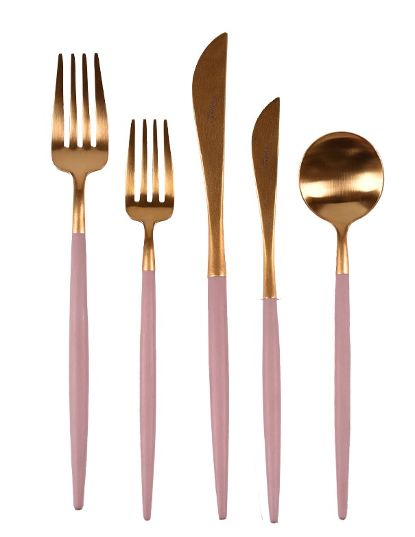 POSATE LINEA CUTIPOL ROSA
