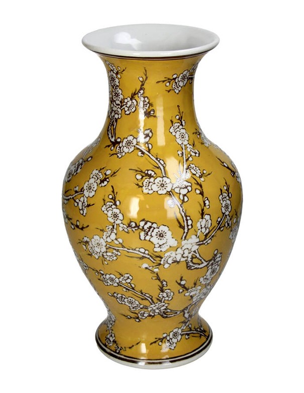 VASO ORIENTAL GIALLO