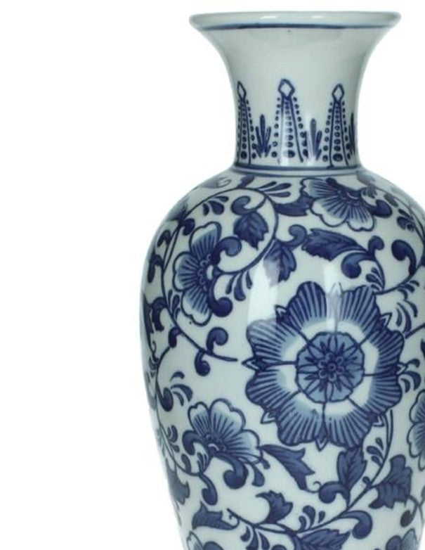 VASO ORIENTAL BIANCO-BLU