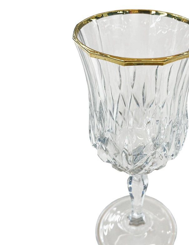 BICCHIERE LINEA OPERA FILO ORO