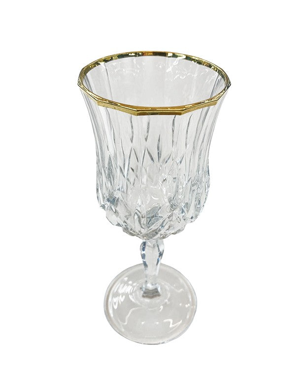 BICCHIERE LINEA OPERA FILO ORO