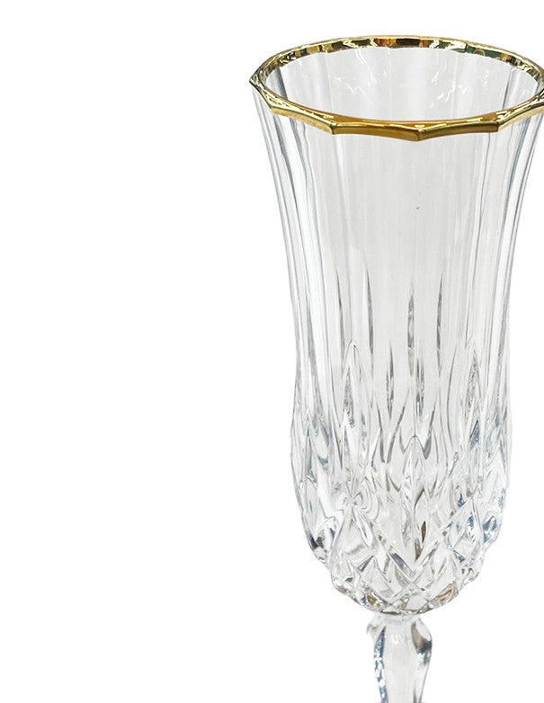 BICCHIERE LINEA OPERA FILO ORO