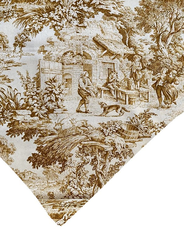 TOVAGLIA QUADRATA COTONE - SOPHIE SENAPE