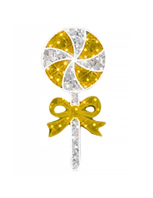 LUCI NATALE LOLLYPOP ORO