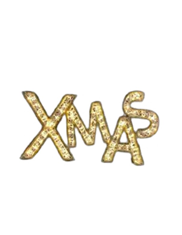 LUCI NATALE SCRITTA XMAS