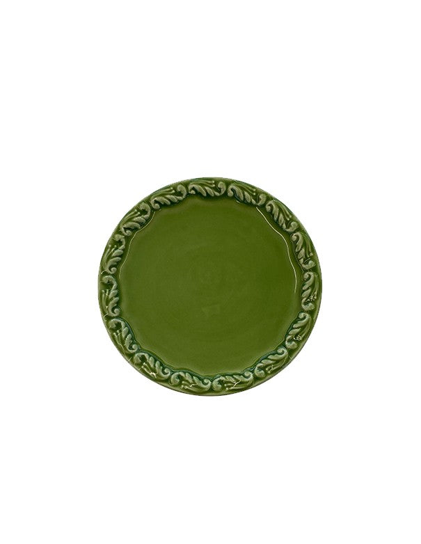 SOTTOPIATTO E PIATTINO PANE LINEA GARDEN VERDE