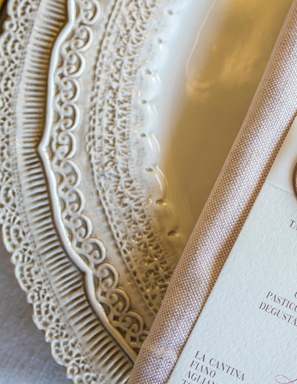 PIATTI LINEA ELEGANCE BIANCO CREMA