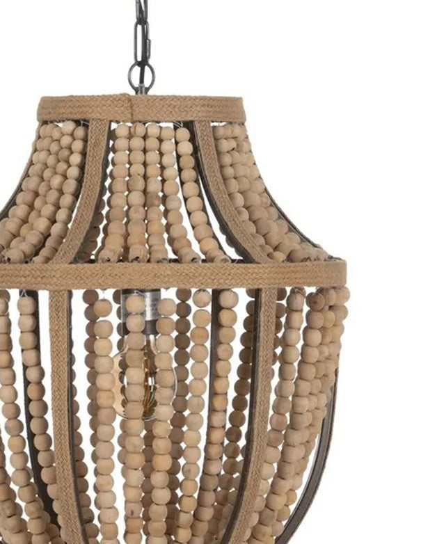 LAMPADARIO WOOD 2