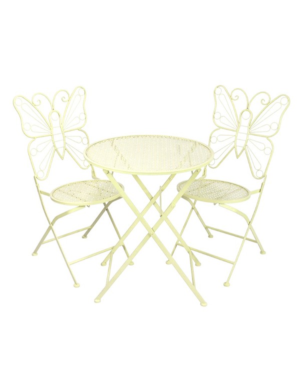 TAVOLINO BUTTERFLY GIALLO