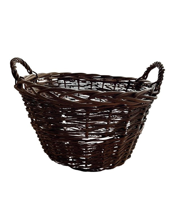 CESTA TONDA IN VIMINI