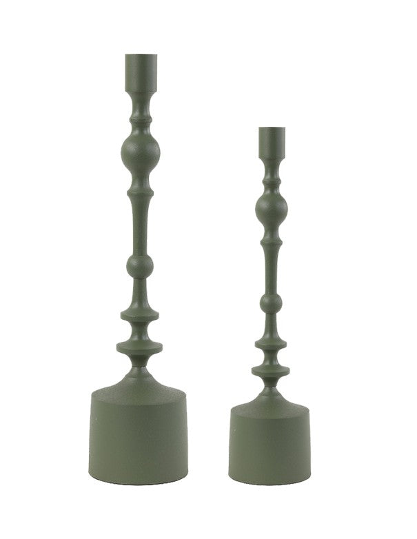 MONOCANDELA PASTEL VERDE OLIVA