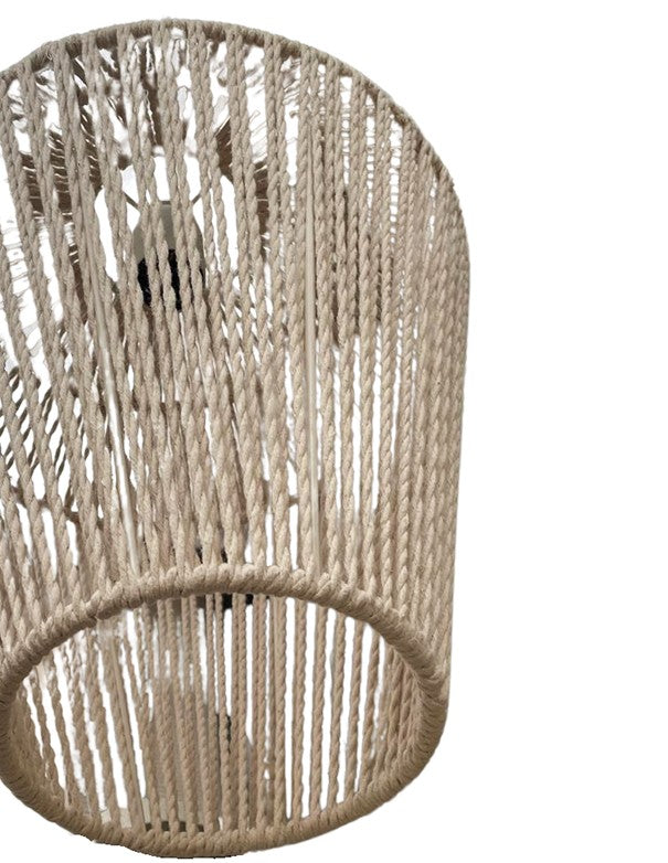 LAMPADARIO CORDA CREAM
