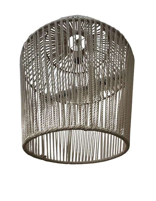 LAMPADARIO CORDA CREAM