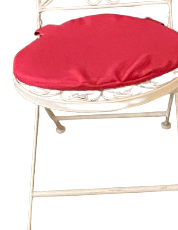 CUSCINO PER SEDIA VENEZIA IN COTONE FUCSIA