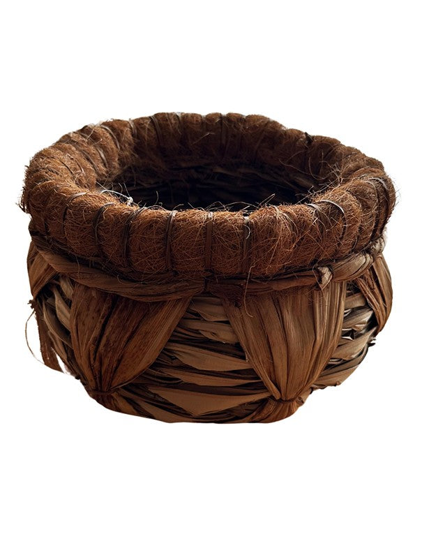 CESTA TONDA IMPAGLIATA