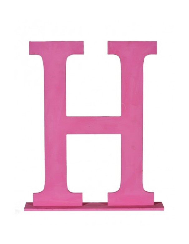 LETTERA H ROSA (COACHELLA)