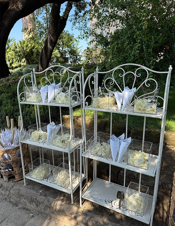 SCAFFALATURA METALLO BIANCO