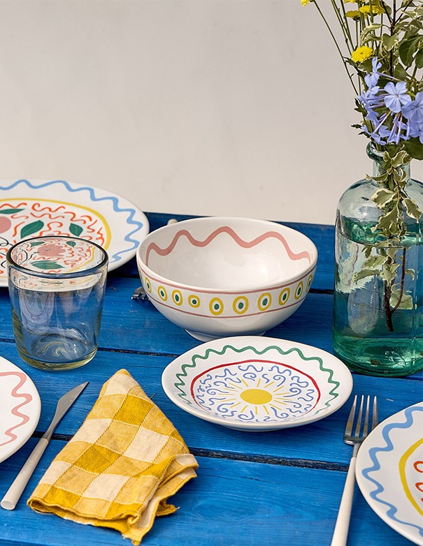 PIATTINO PANE - LINEA SUMMER SOLE