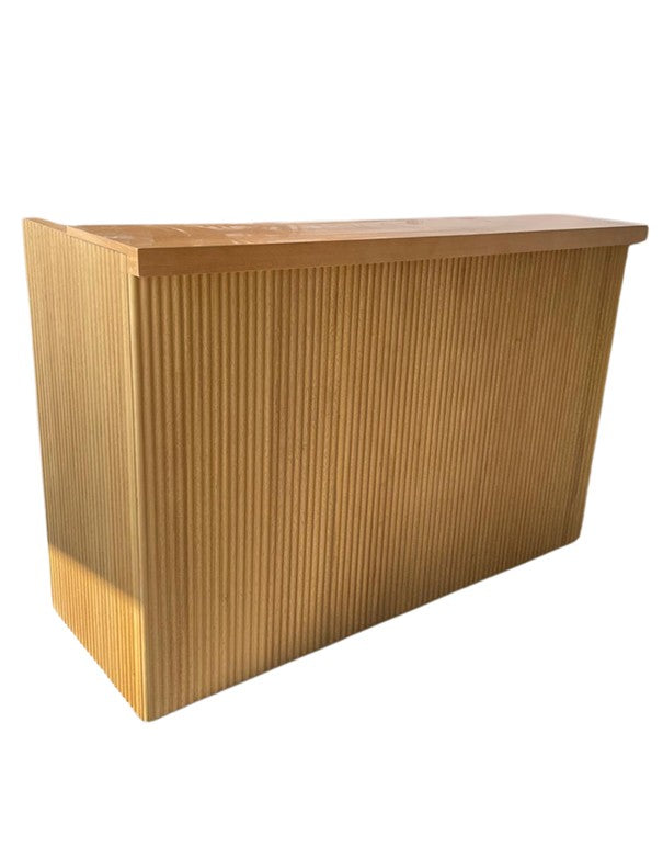 BANCONE BAR ESSENTIA IN LEGNO ROVERE