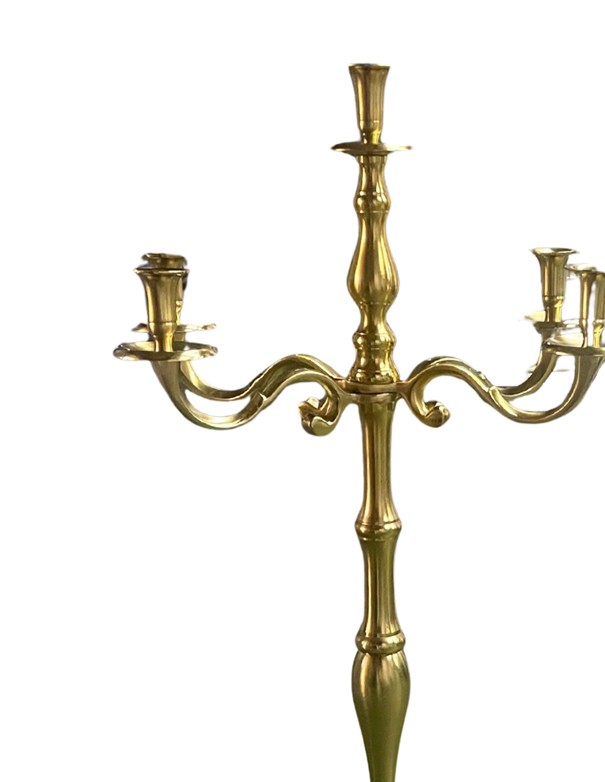 CANDELABRO MIMOSA ORO SCURO