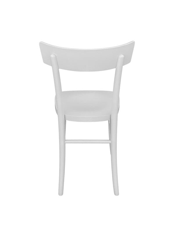 SEDIA LEGNO BIANCO