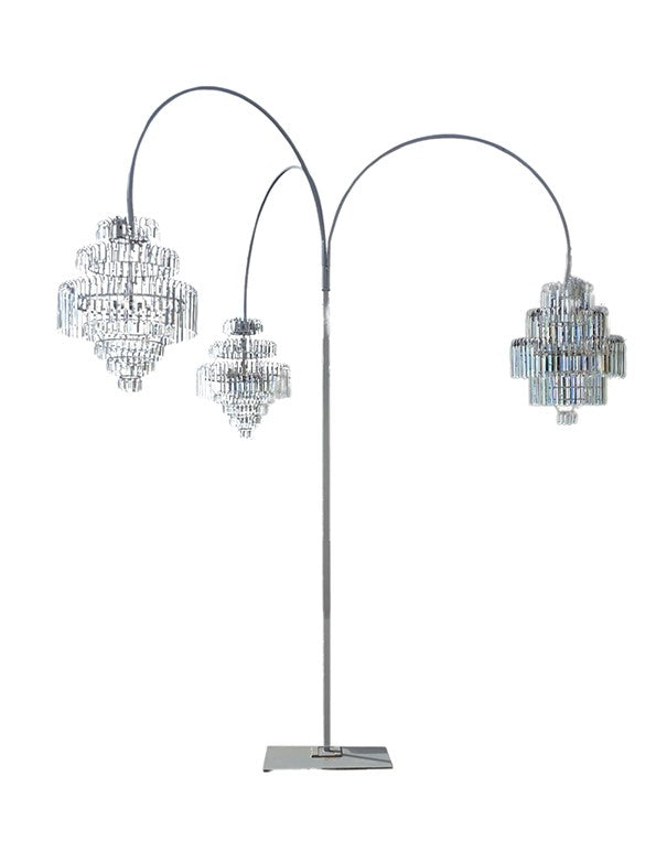 STRUTTURA A 3 BRACCIA PER LAMPADARI