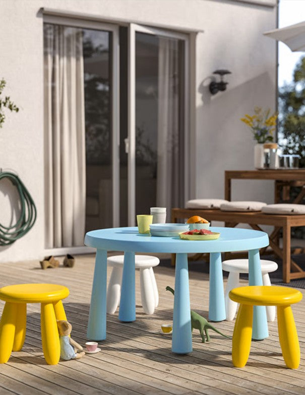 SGABELLINO PER BAMBINI GIALLO