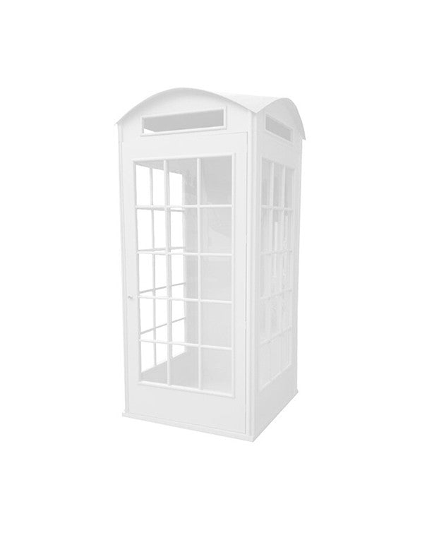 CABINA TELEFONICA BIANCA