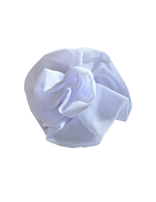 ROSONE DOPPIO GEORGETTE BIANCO